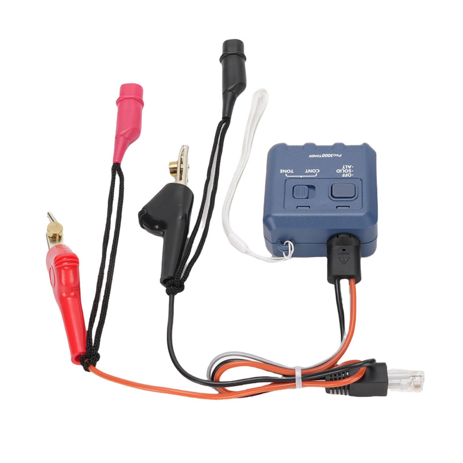 Localizador de Cables Subterráneos Detector de Seguimiento de Cables de Alta Sensibilidad para Mantenimiento en de Seguridad de Internet de Datos Telefónicos, Construcción ABS