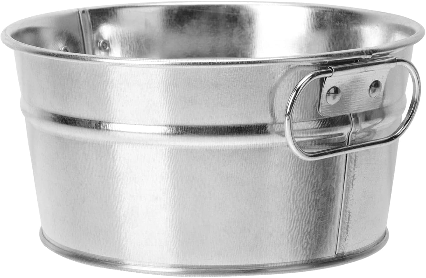 Happyyami Metal Pail Small Stainless Steel Bucket Metal