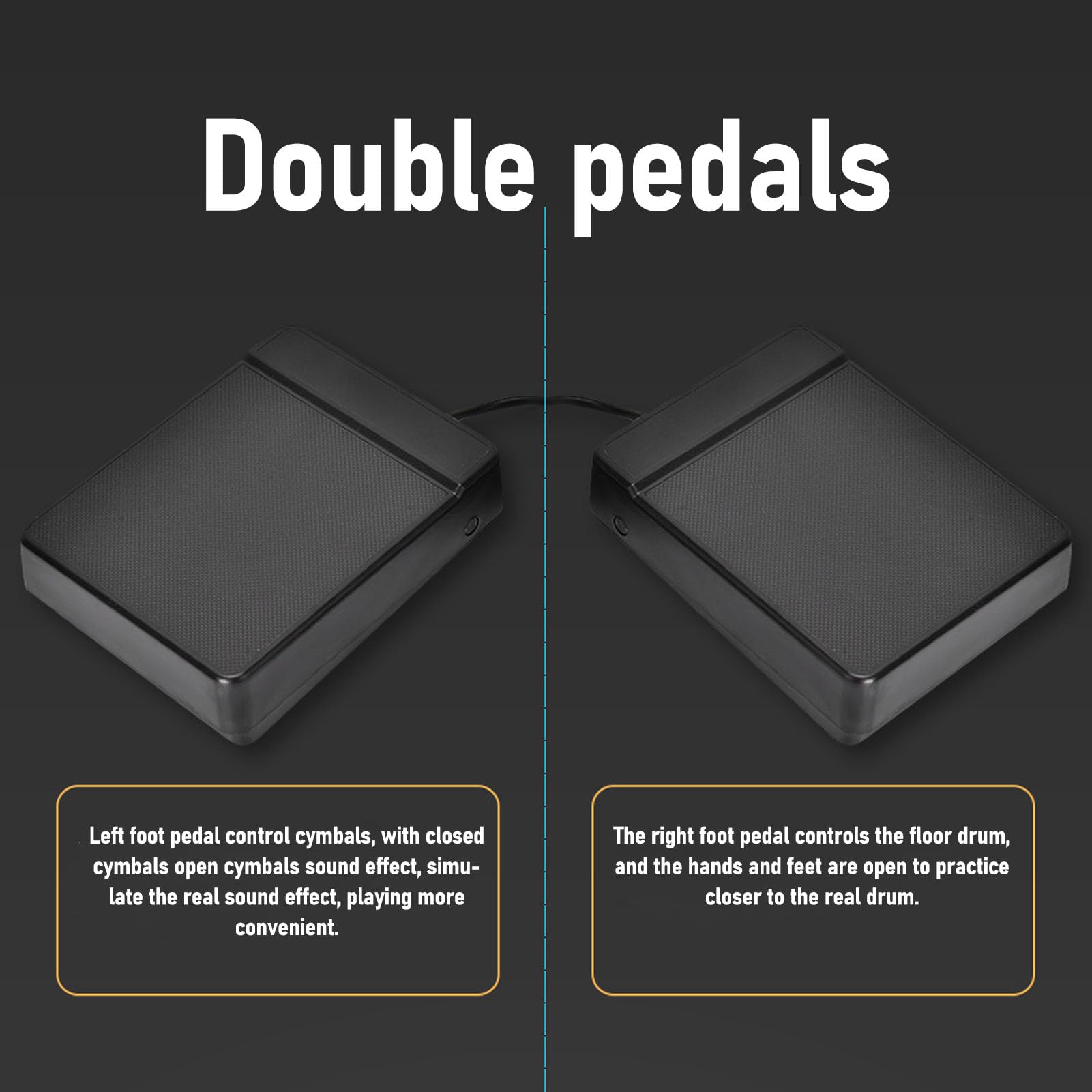 Set de pads electrónicos enrollables recargables, kit de batería eléctrica inalámbrico con altavoz integrado, tambor de práctica de silicona con doble pedal para principiantes y