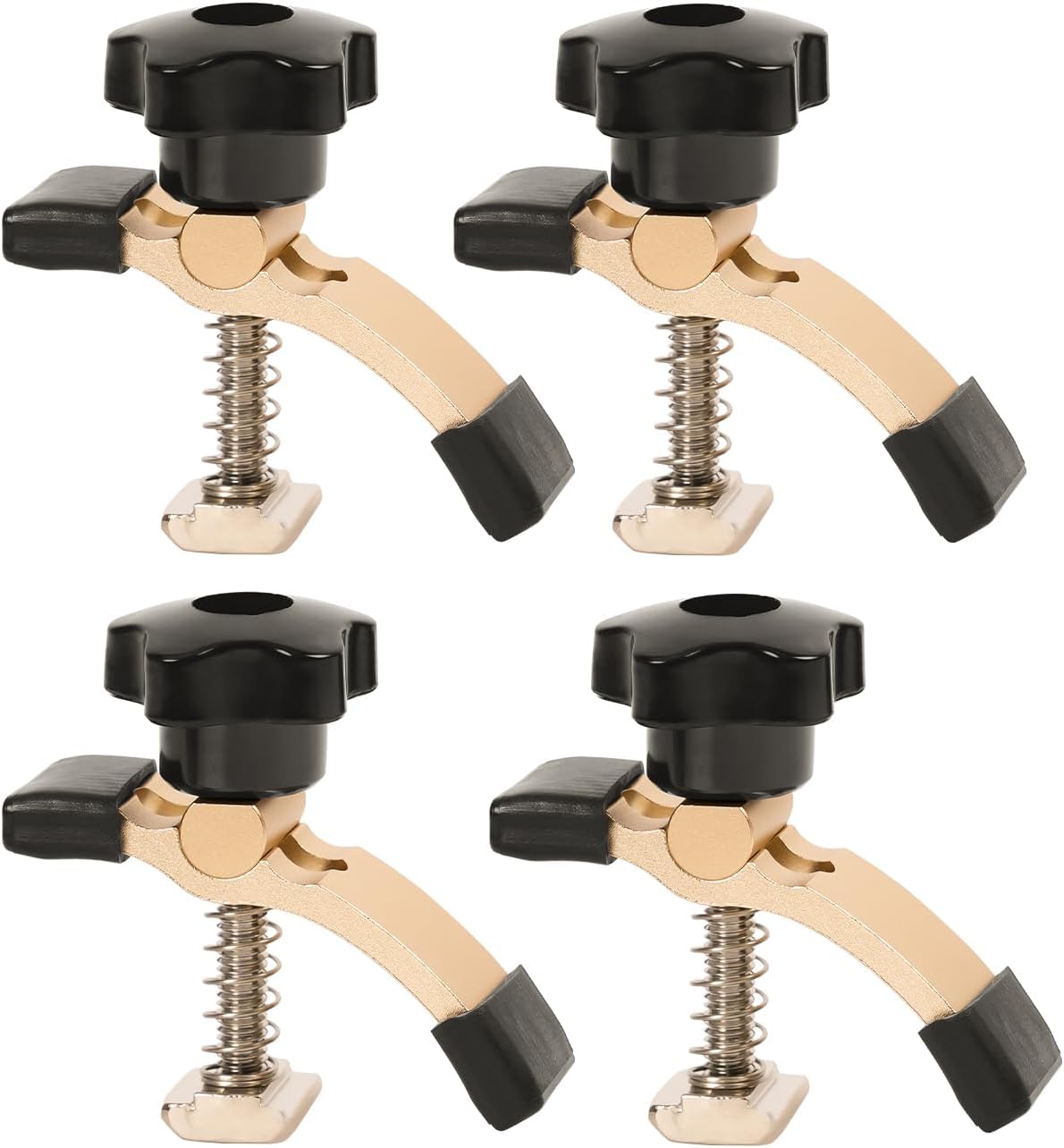 4PCS Mini Hold Down Clamp Kit, CNC Router Clamp for Woodworking and Metalworking, Compatible with 3018 CNC Router Machine, 3018 Pro Max/ 3018-Pro Ultra, 2.5’’Lx 0.8’’Wx 2.4’’H