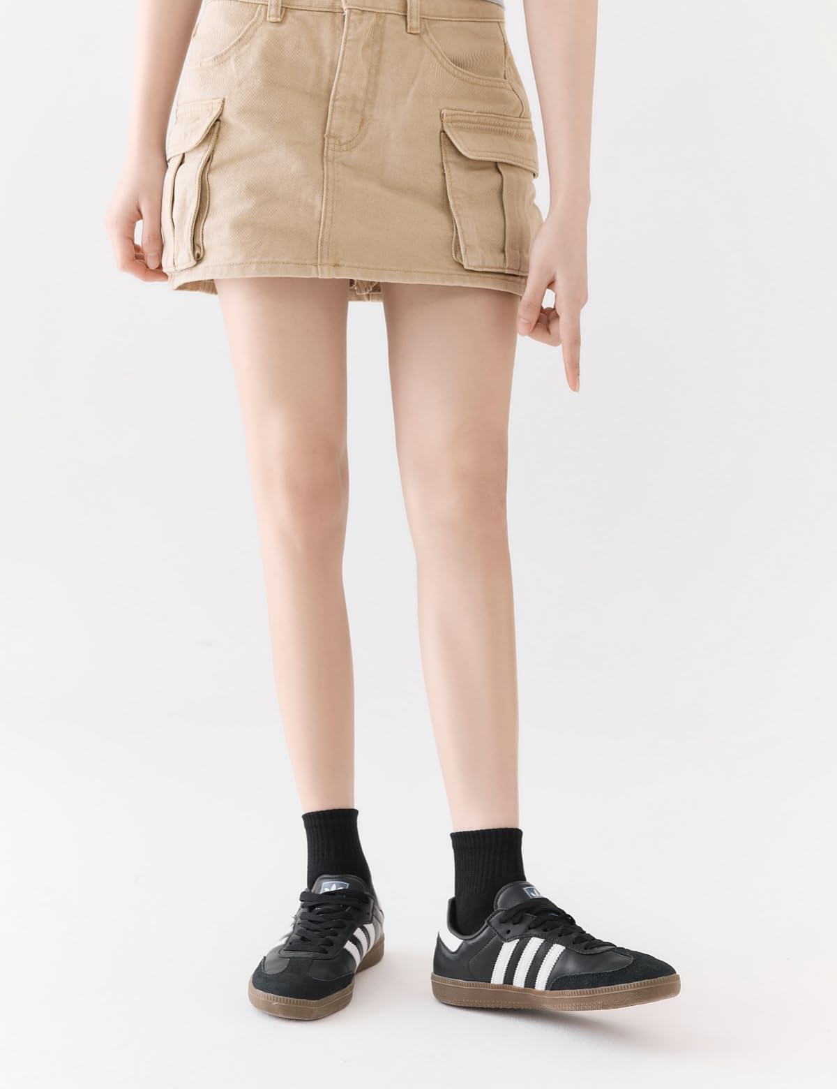 Rehelu Calcetines tobilleros de algodón para mujer, 5 pares