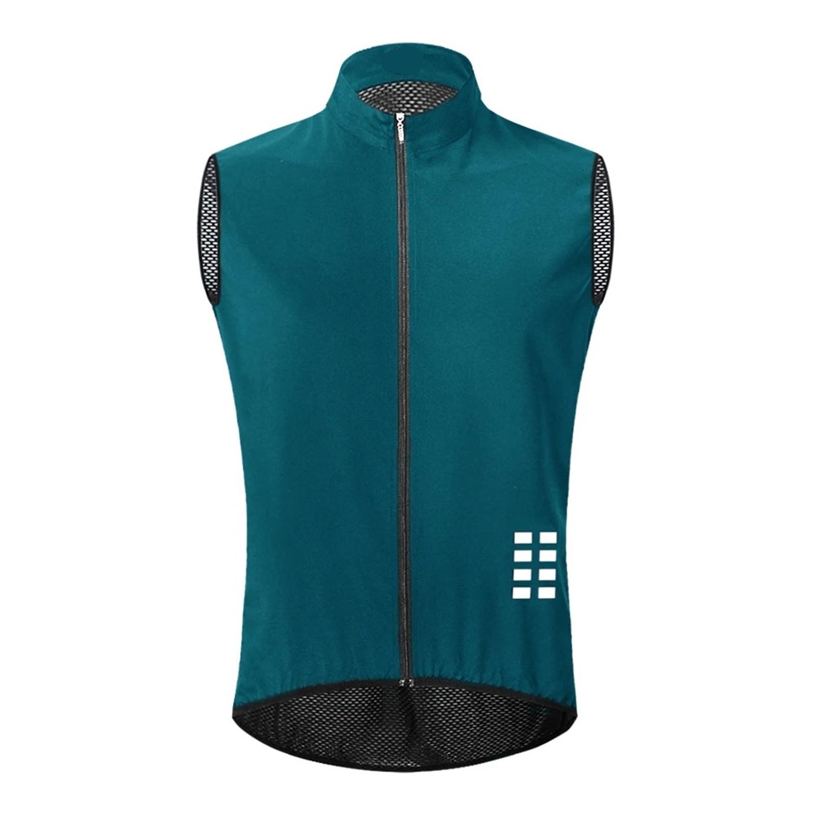 Chaleco Ciclismo Sin Mangas Chaleco de Ciclismo Reflectante de Malla Resistente al Viento, Ligero, sin Mangas, Transpirable, for Ciclismo para Correr, Gimnasio