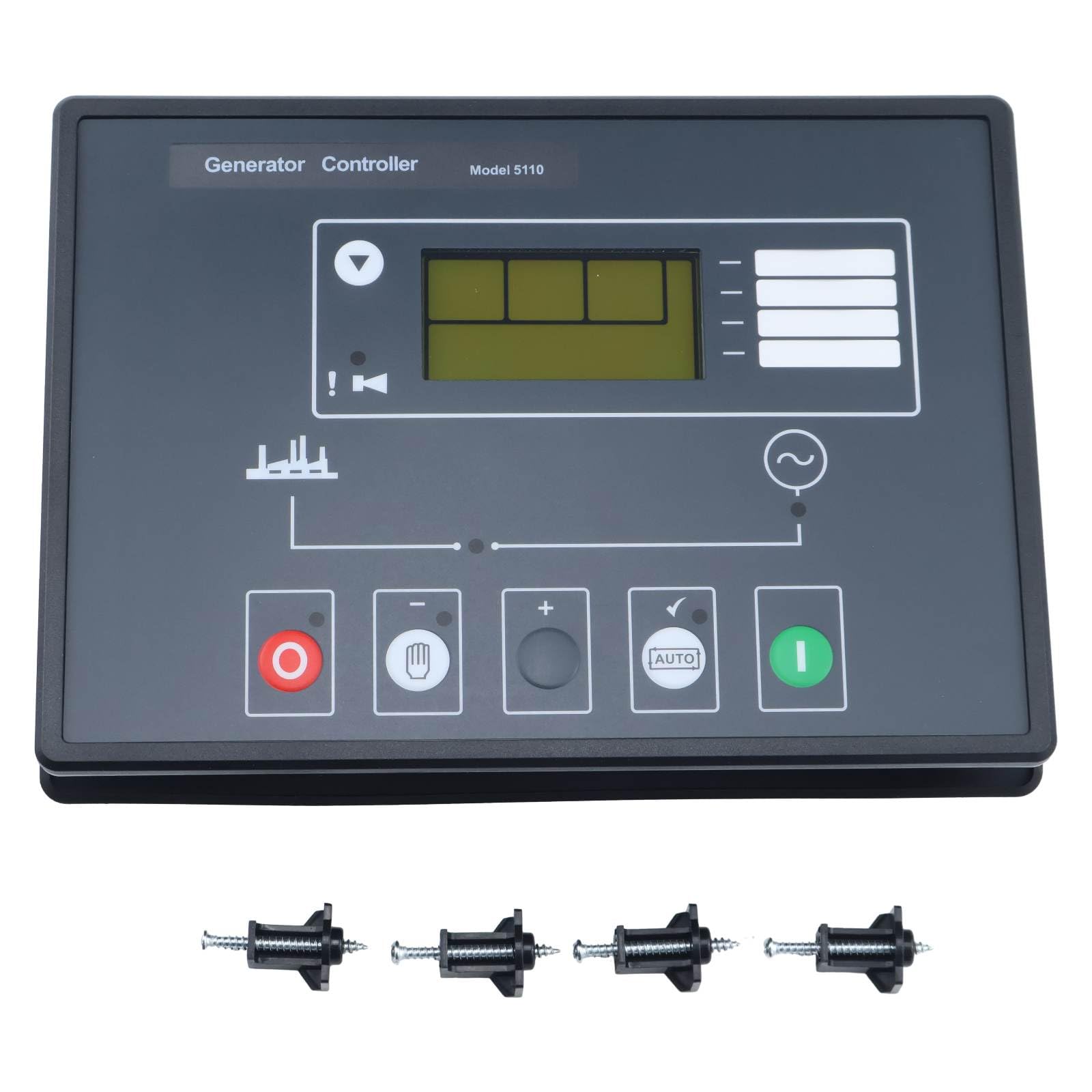 Auto Generator Controller DSE5110 with Back-lit LCD Display Compatible with Deep Sea 5110 Diesel Generator Controller Control Module-image-40