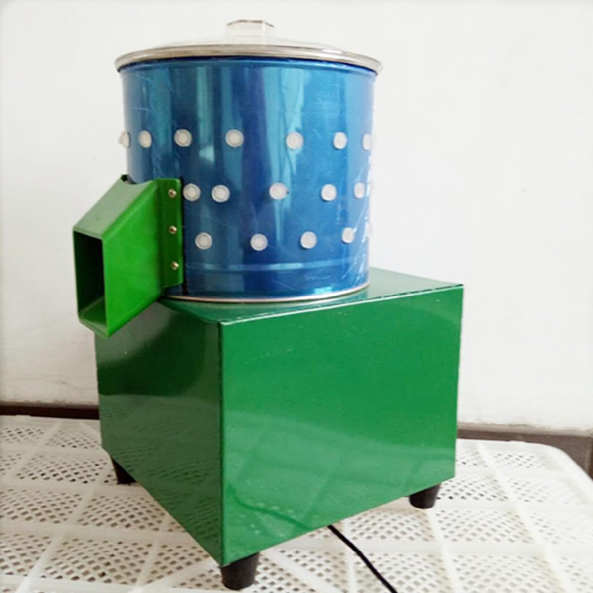 Máquina desplumadora de pollo, dispositivo automático de extracción de plumas de aves de corral de acero inoxidable para pollos y pavos
