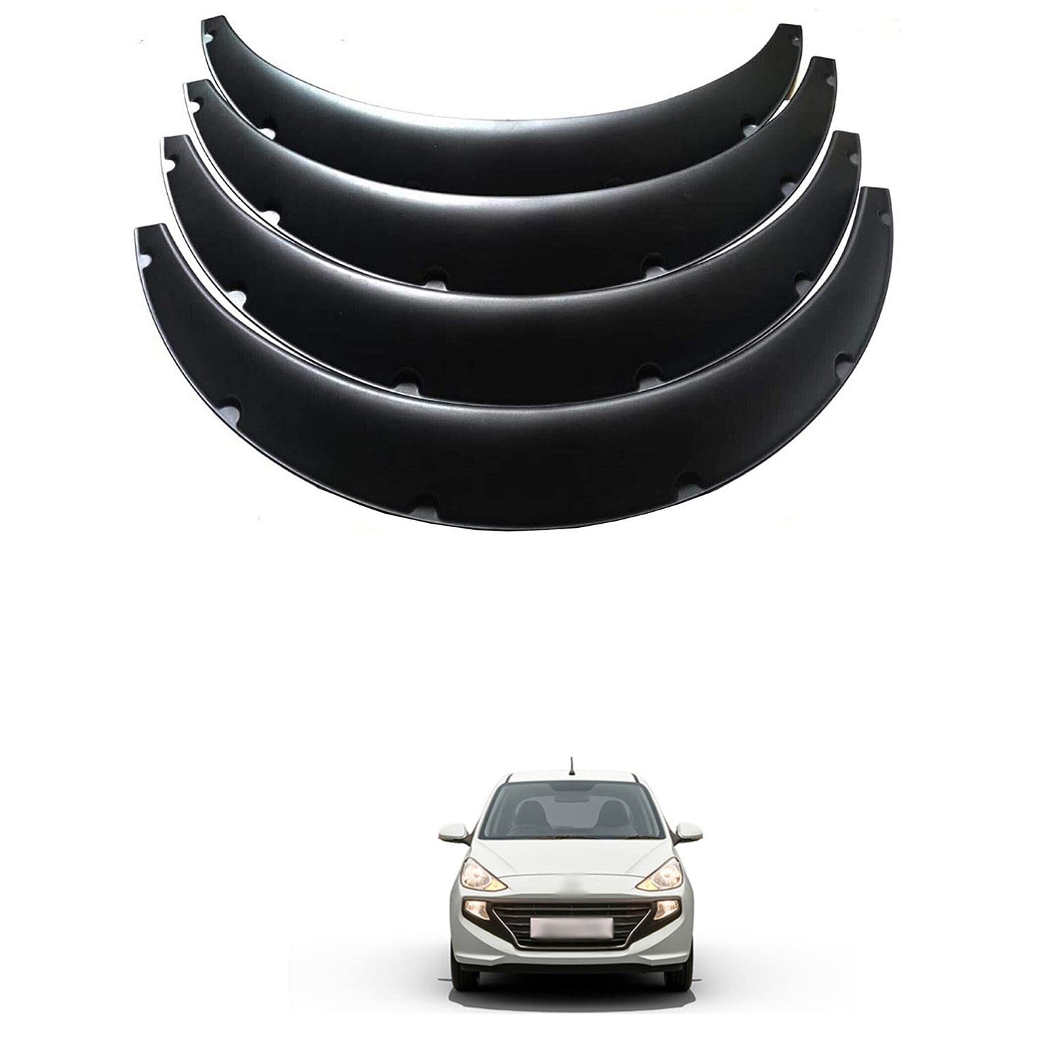 XZRTZ Fender Flares Over Wide Body Wheel Arches Auto Car Kit Mudguards