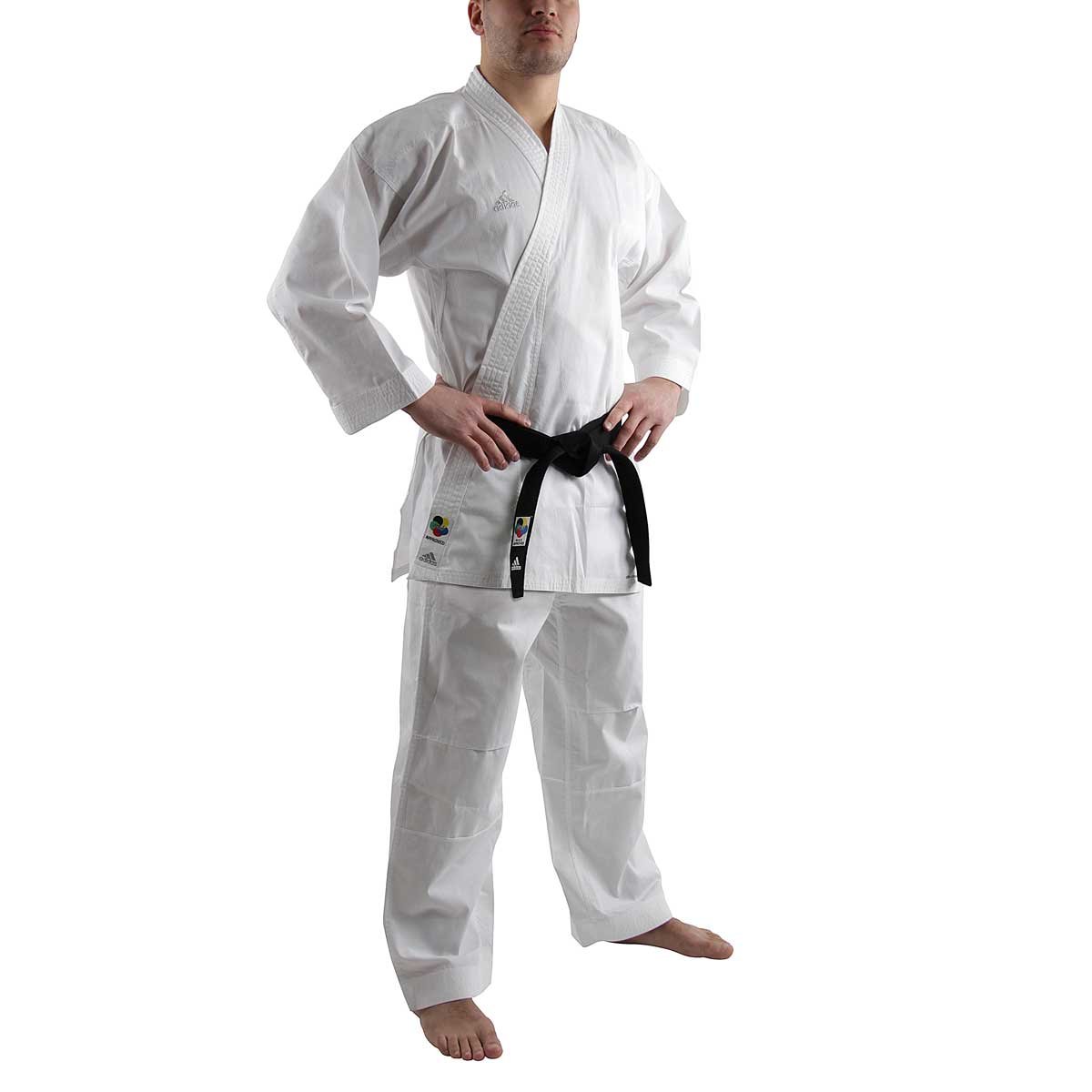 Adidas K220KF Kumite Fighter Gi Karate Kimono weiß 185cm