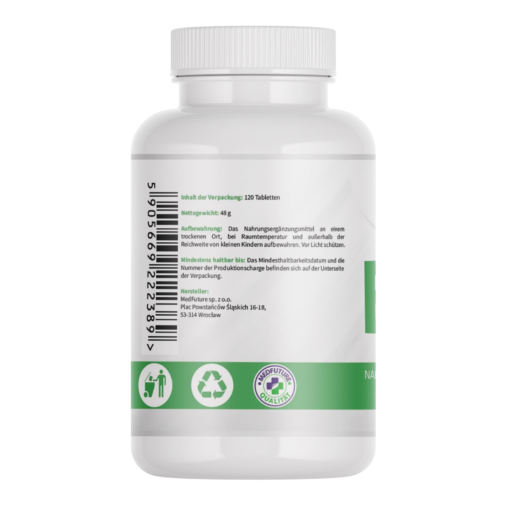 Medfuture WITAMINA B Complex Kompleks B1 B2 B3 B5 B6 B12 Biotyna