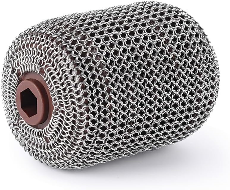 Elektrische Grillbürste Kabellos - 350 U/min Ohne Borsten Für Saubere Grills