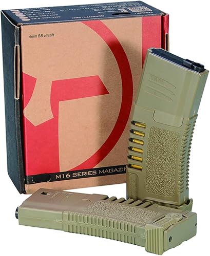 Amoeba AM4 0.236 in BB Airsoft Gun Magazines (paquete de 5)