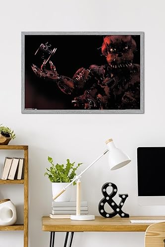 Miniatura 5 de Trends International Five Nights at Freddy's - Póster de pared de Nightmare Freddy, 14.725 x 22.375 pulgadas, versión premium sin marco
