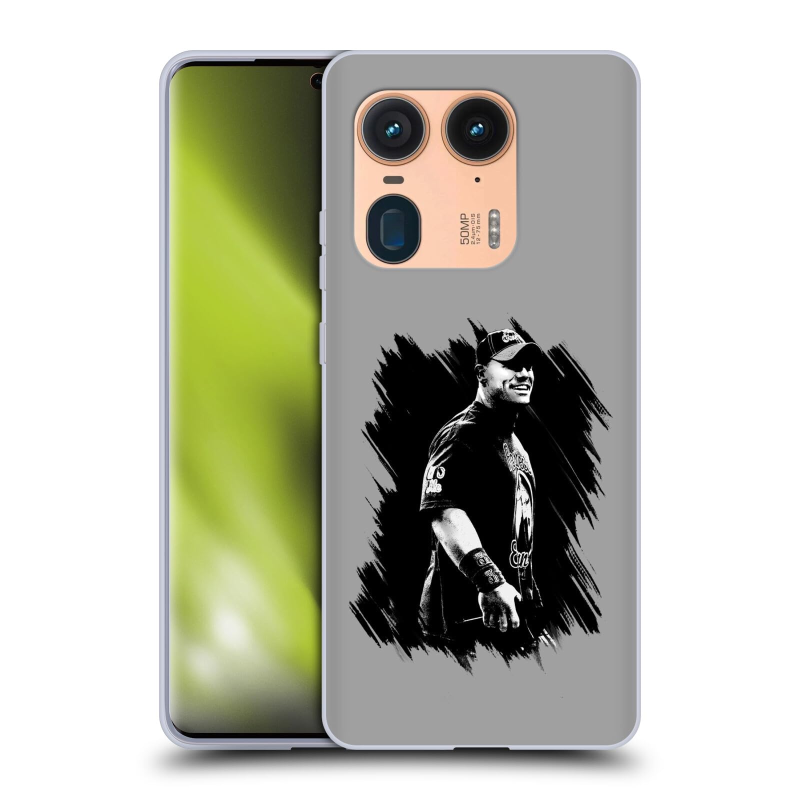 Head Case Designs Officially Licensed WWE John Cena 2017/18 Superstars 4 Soft Gel Case Compatible with Motorola Edge 50 Ultra/X50 Ultra