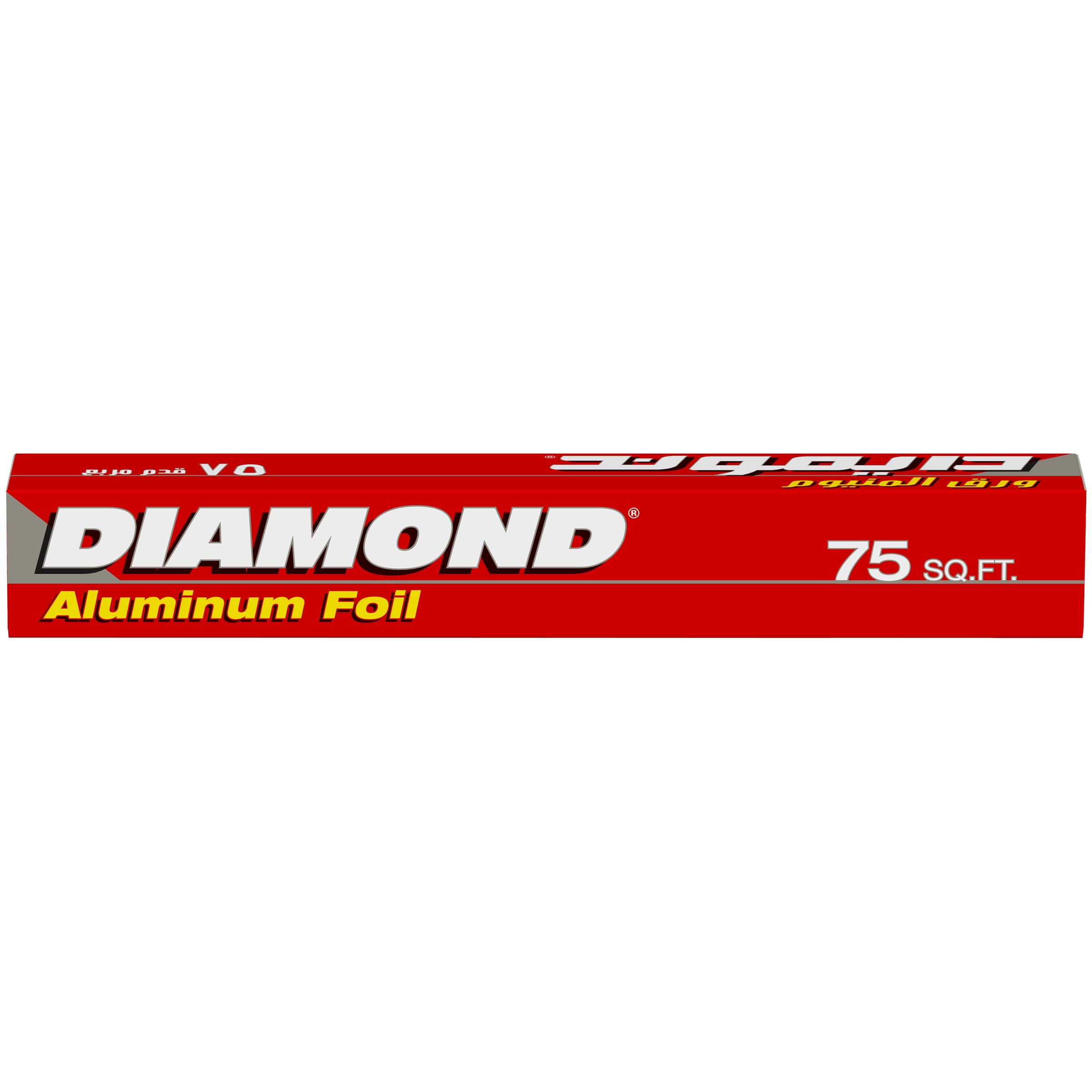 Diamond Aluminum Foil Size 22.8m x 30.4cm 75sq.ft 1pc
