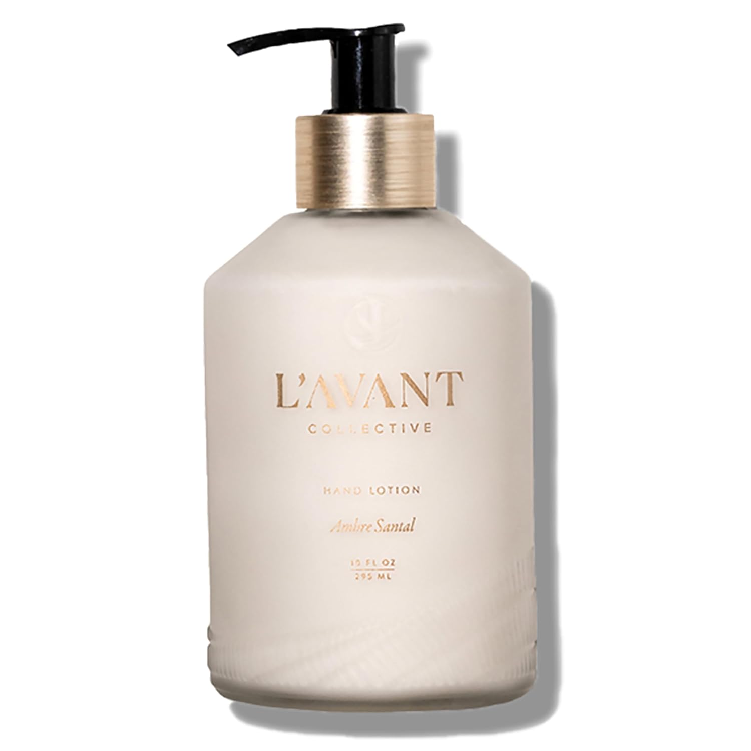 L’AVANT Collective High Performing Hand Lotion | Hydrating, Plant-Based Moisturizer w/Naturally Derived Ingredients | Ambre Santal Scent | 10 FL oz Refillable Bottle - Image 2