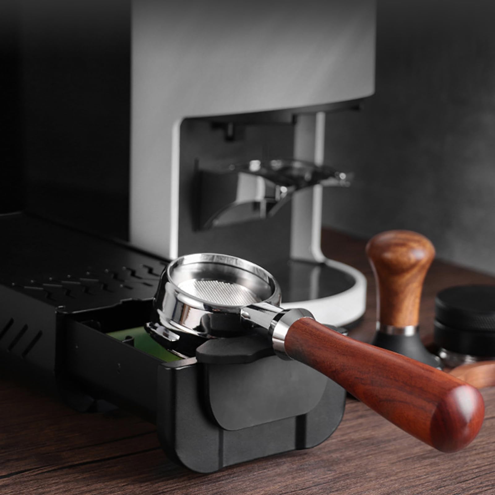 Cassetta per Caffè, Scatola Fondi di Caffè, Contenitore per Fondi di Caffè in Acciaio Inox,Cassetto per Fondo Caffe per Caffè a Cassetto per Casa, Cucine, Uffici, Negozi (27 * 12.5 * 6.5cm)