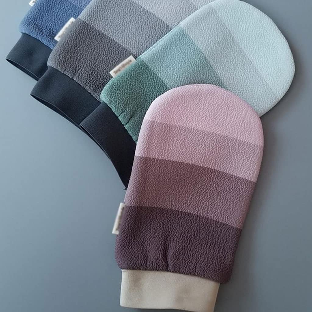 4Pack Peelinghandschuhe Körper Tiefe Peelinghandschuhe Körperwäscher Handschuh Tode Haut Entfernen Spa Dusche