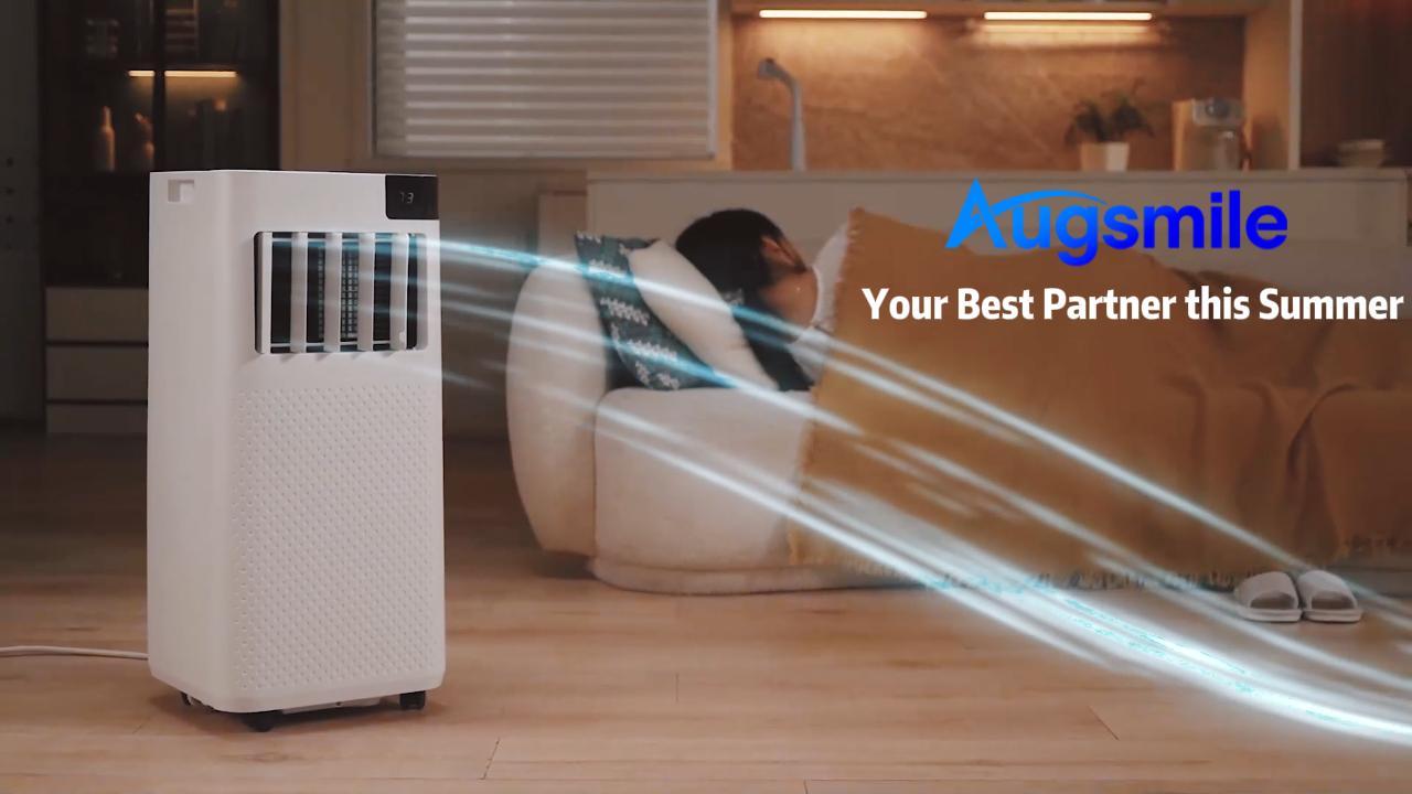 Image of Portable Air Conditioner 16,000 BTU with WiFi App Control, 5-in-1 AC Unit (Cool, Fan, Dehumidifier, Sleep, Timer) for Rooms up to 850 sq ft, Leak-Proof Design, Window Kit