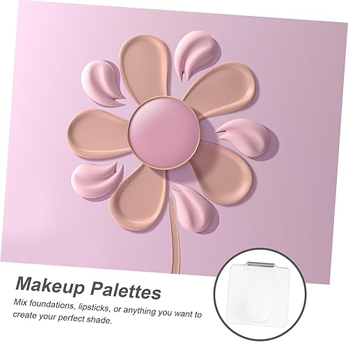 2pcs Makeup Mixing Palette Acrylic Art for Women Foundation Makeup Storage