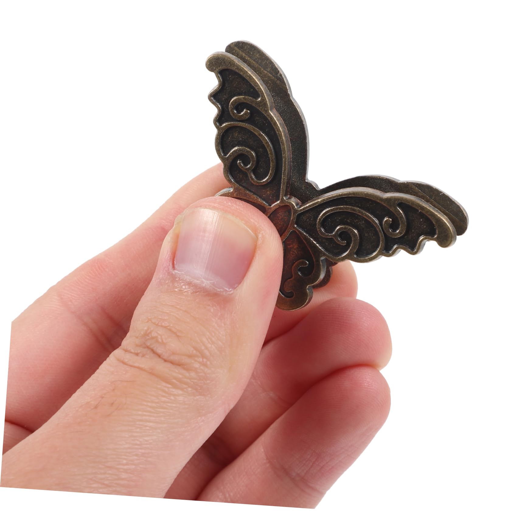 Lurrose 5 Set Eleganti Fermagli A Forma Di Farfalla Fermagli Per Documenti Fermagli Per Carta Fermagli in Metallo Per Diario Piccole Clip Per Ufficio E Scuola 4 Pezzi * 5