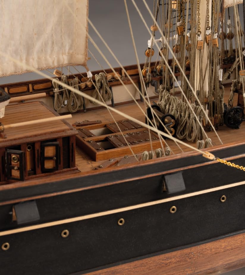Artesanía Latina - Modellbausatz aus Holz - CUTTY SARK Tee-Clipper 1:84 - Modell 22800-N - Modellbausatz Expertenstufe