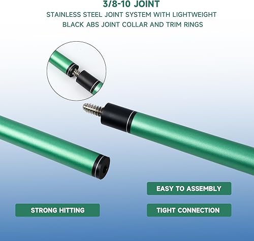 Vista 28 de GSE - Tacos de billar compuesto de fibra de vidrio de 58 pulgadas, 2 piezas