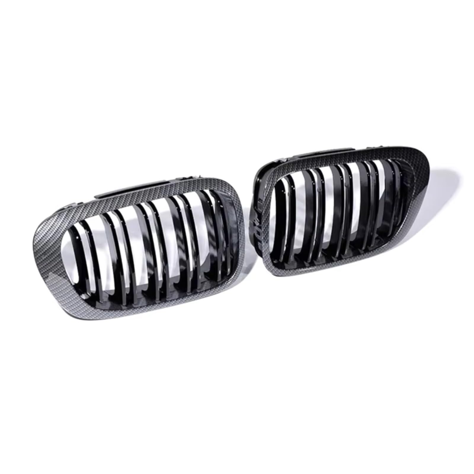 Parachoques delantero rejillas de doble listón para modelos E46 2Dr 7