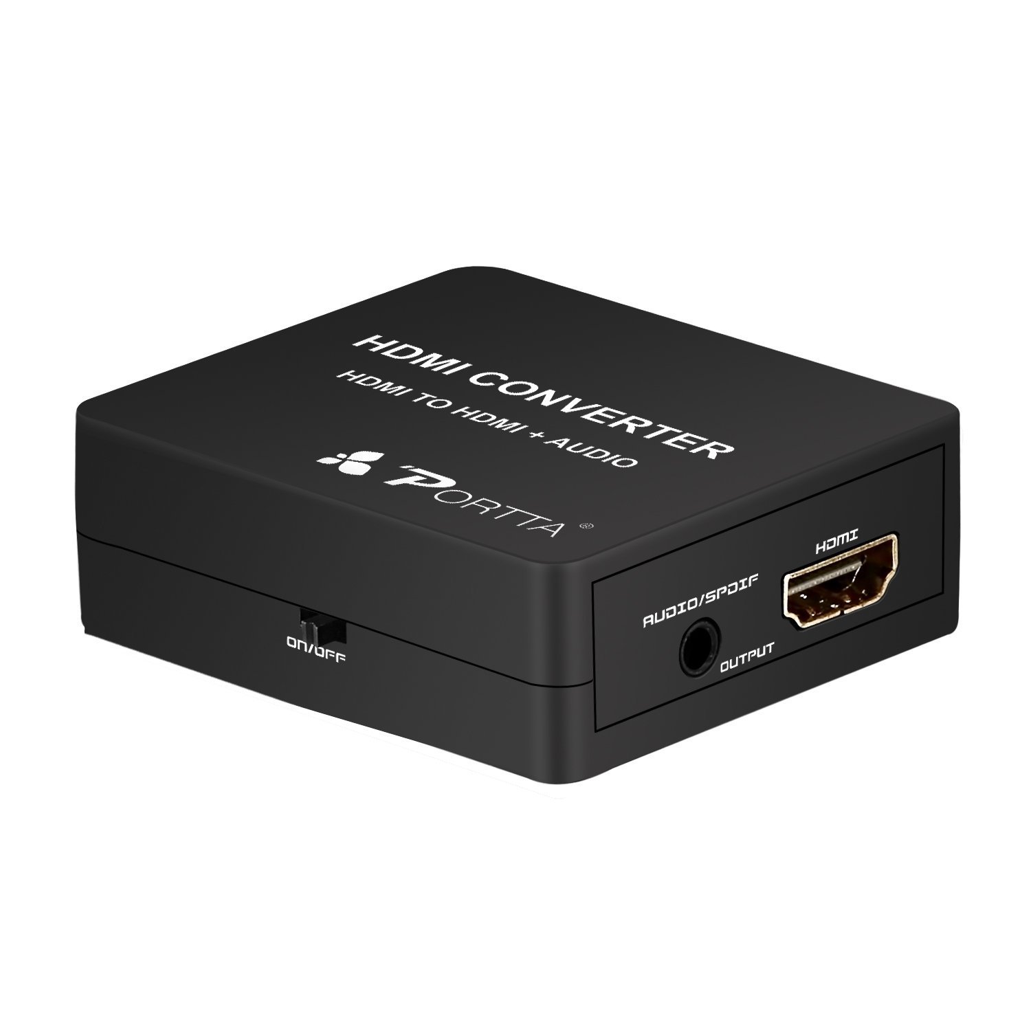 Buy HDMI to HDMI Converter , HDMI to HDMI Portta HDMI to HDMI Mini Audio Extractor Converter