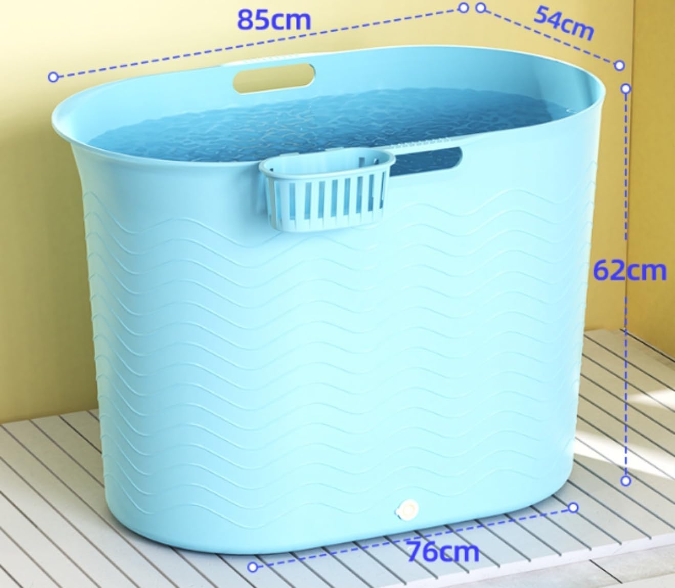 Amazon.co.jp: Cutdred 浴槽 簡易浴槽 プラスチック折りたたみ燻蒸浴槽