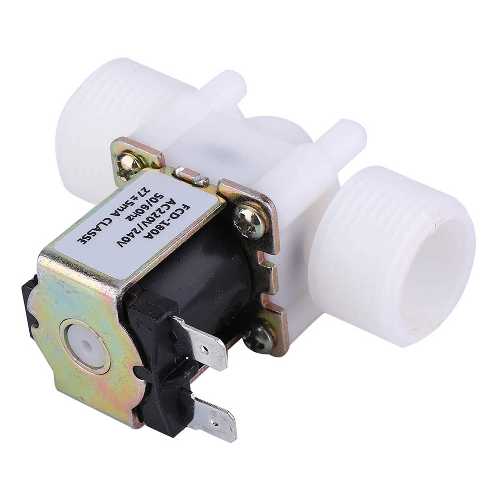 G3/4 zoll Magnetventil DC 24V / AC 220V Einlass Wasser Magnetventil Normalerweise Geschlossenes Ventil Wasserventil für Wasserfilter (AC 220-240V)