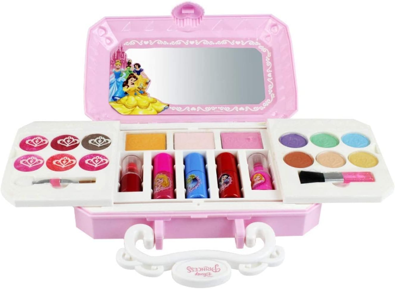 アナと雪の女王 お化粧セット 子供 メイクセット ディズニー アナ雪 おもちゃ 23点セット ドレッサー 女の子 人気 メイクボックス 子供メイクアップセット キッズ メイク アップ ボックス メイクアップセット 子供用 用 おけしょうセット メイクアップ おままごと 化粧