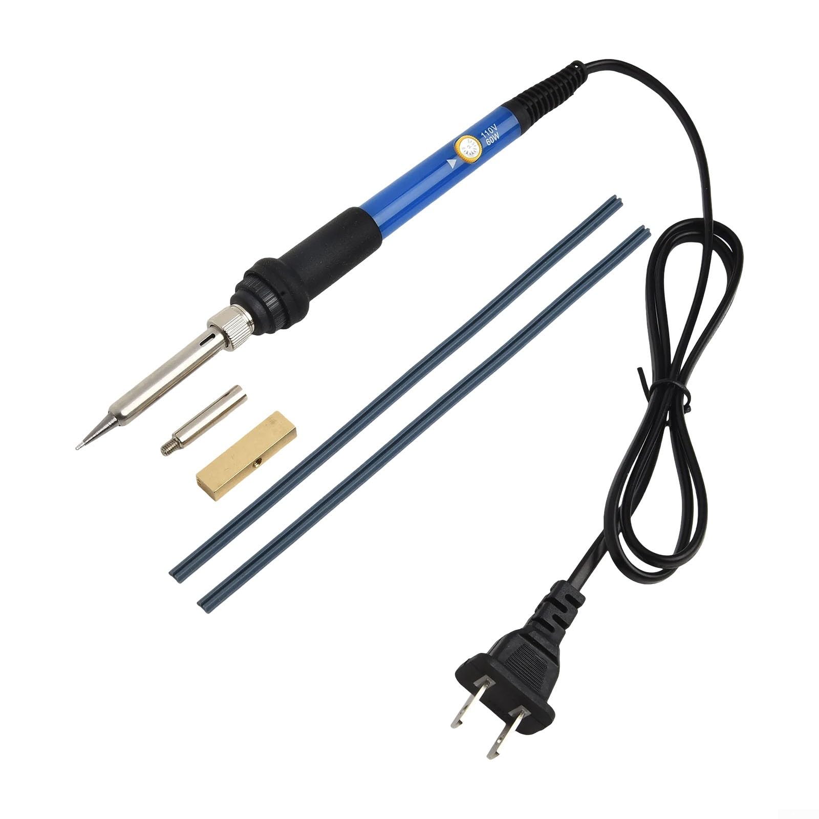 Professional Bonding Soldering Iron Kit,60W 110V-220V LCD Display Pixel Repair Tool,Adjustable Temperature 200-450°C Ceramic Heater(US 110V)