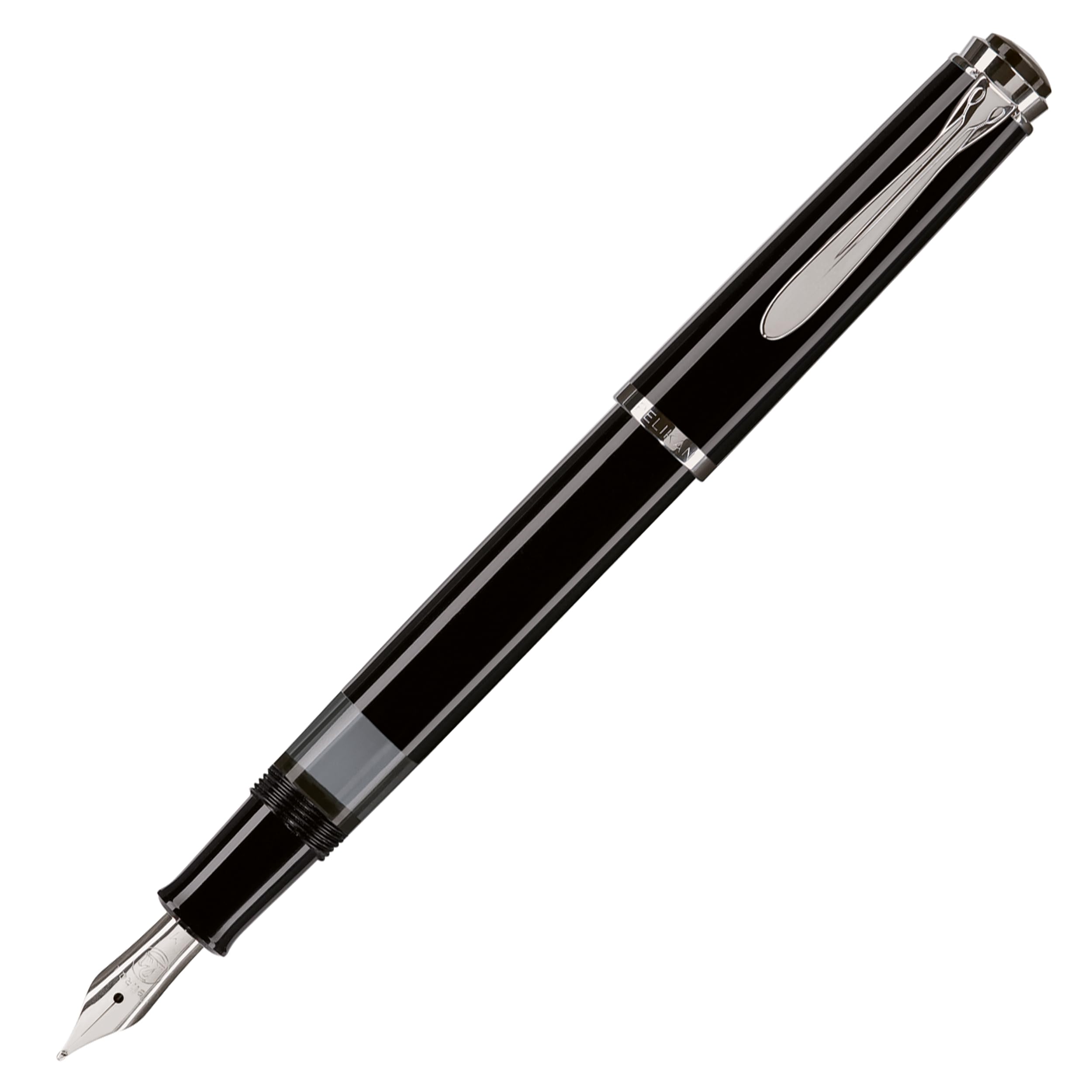 Pelikan Elégance M205 - Pluma estilográfica B, negro