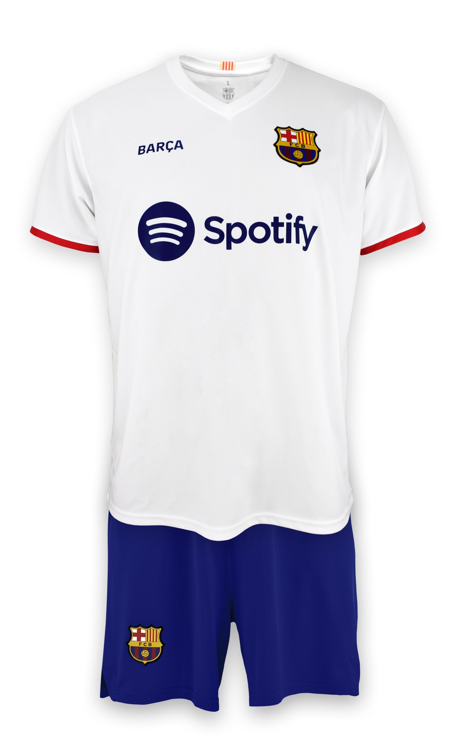 FC Barcelona 23/24 Season Away Shirt and Pants Set - Official Licensed Replica - Child Size