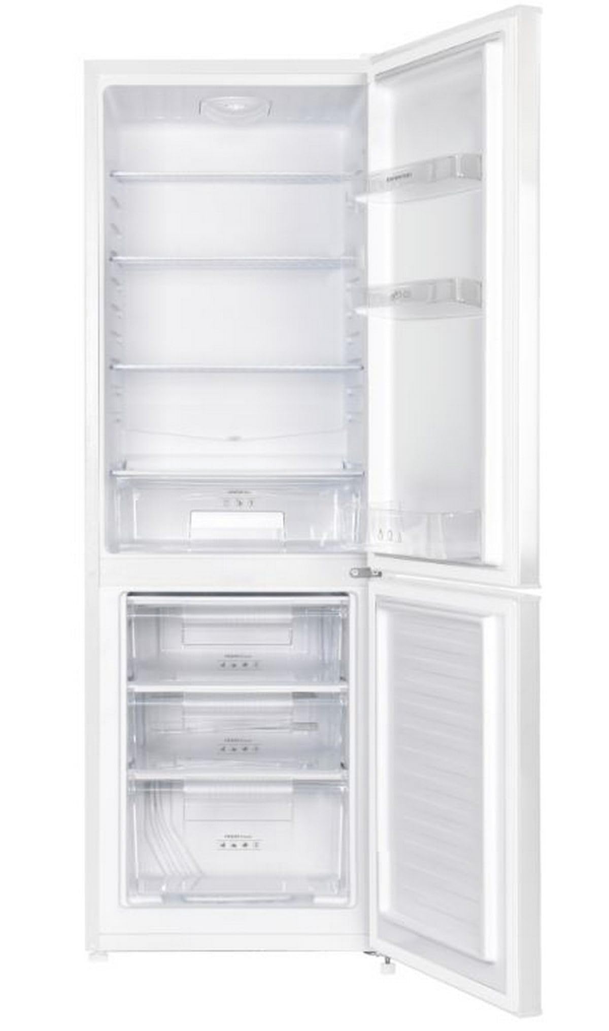INFINITON | Frigorífico FGC-250B | Blanco| Capacidad 168 Litros| Defrost | Silent design | Crisper box | Clase E