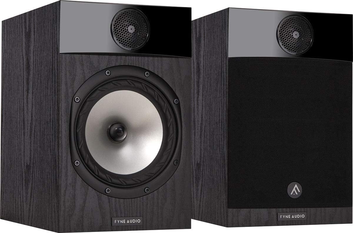 Fyne Audio F301 Bookshelf Speakers - Black