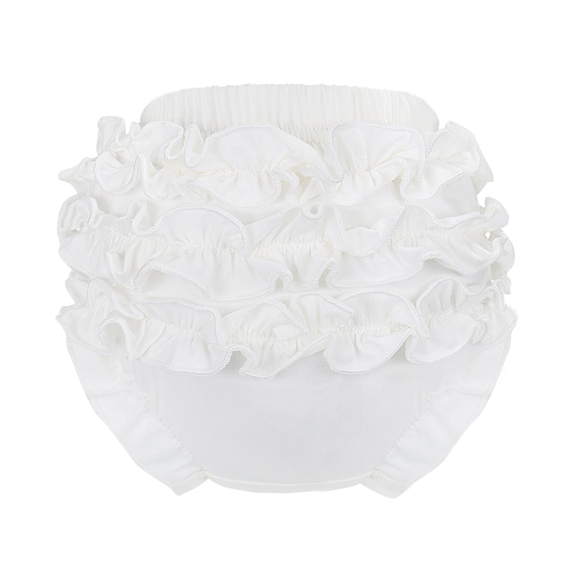 Billion XinGirls Toddler Trousers Girls Ruffle Girls Nappy Cover Cute Cotton Baby Girl Shorts