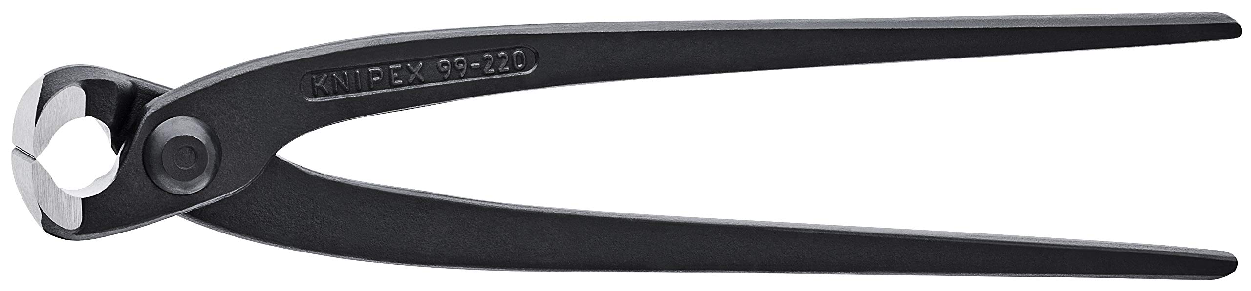 Knipex 9900220 Concretors’ Nippers (Tower Pincers, Steel Fixers’ Nipper) 220mm