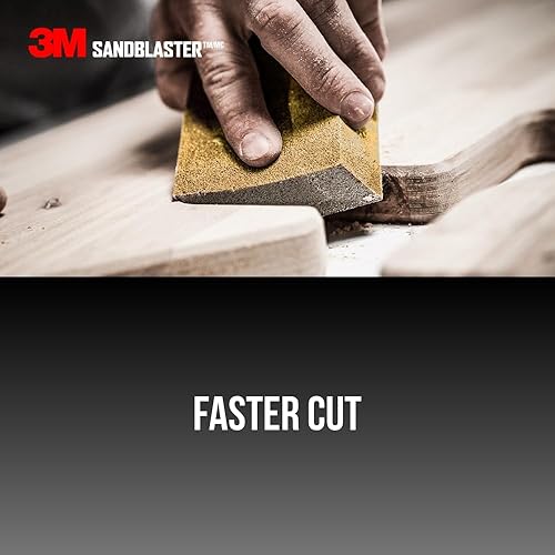 Miniatura 6 de 3M SandBlaster - Herramienta de lijado grande, 3.7 x 7 pulgadas.