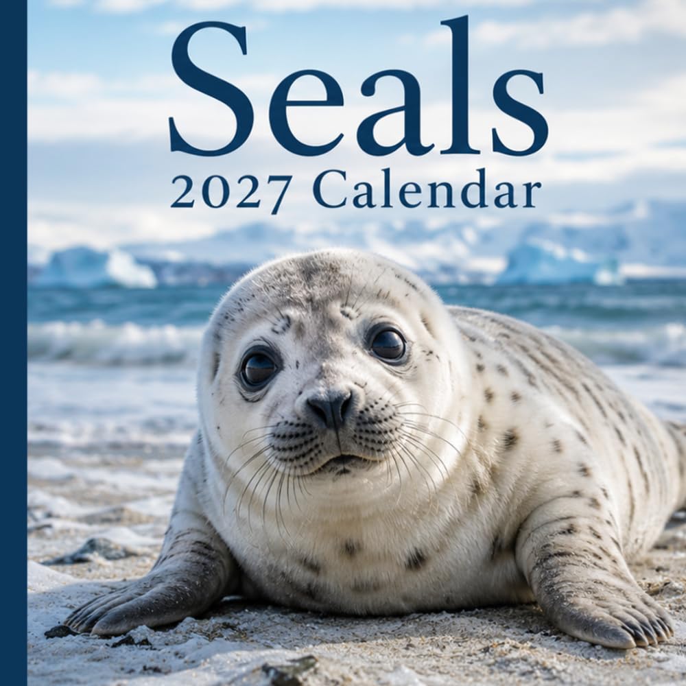 Seals 2027 Calendar: A Year of Ocean Wildlife Photography and Monthly Planning