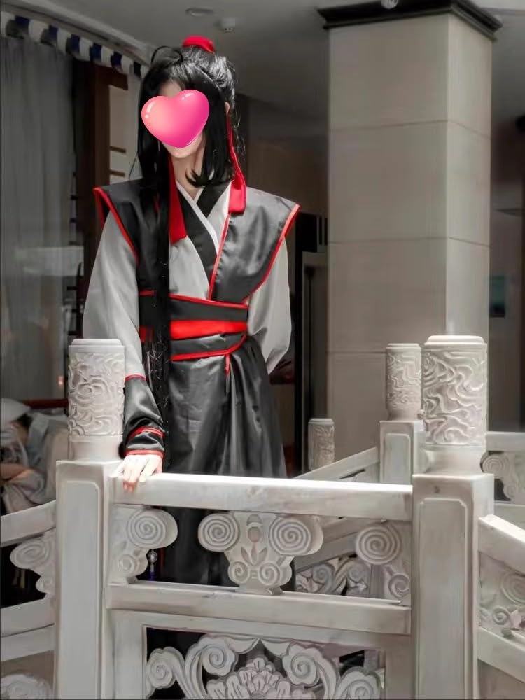 Zhongkaihua Wei Wuxian Cosplay Costume Wei Ying Chinese Ancient Hanfu Anime Role Play Uniform Outfit Halloween Fancy Dress up Party Carnival - Image 6