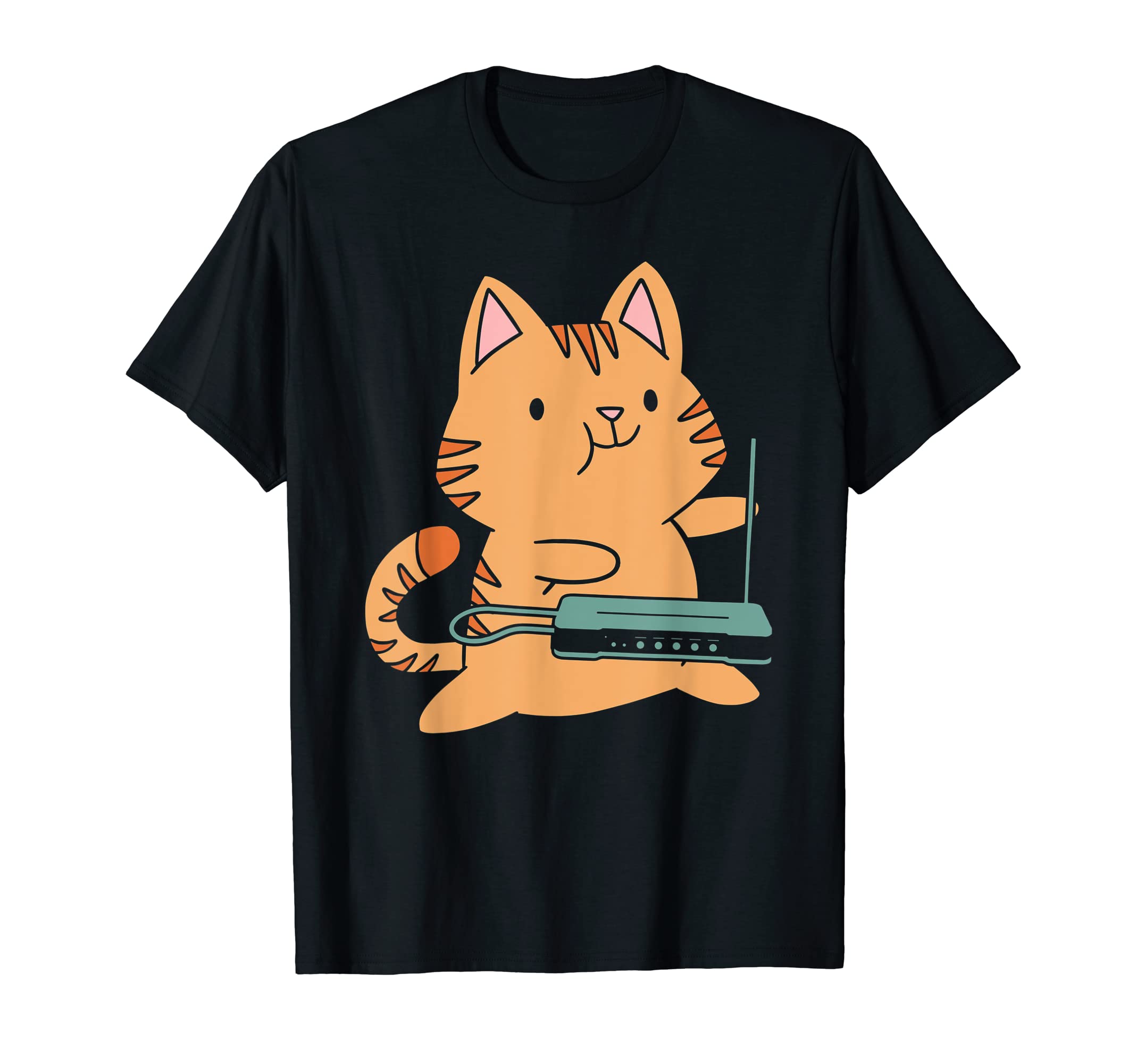 Theremin Musicial Instrument DesignCat Theremin T-Shirt