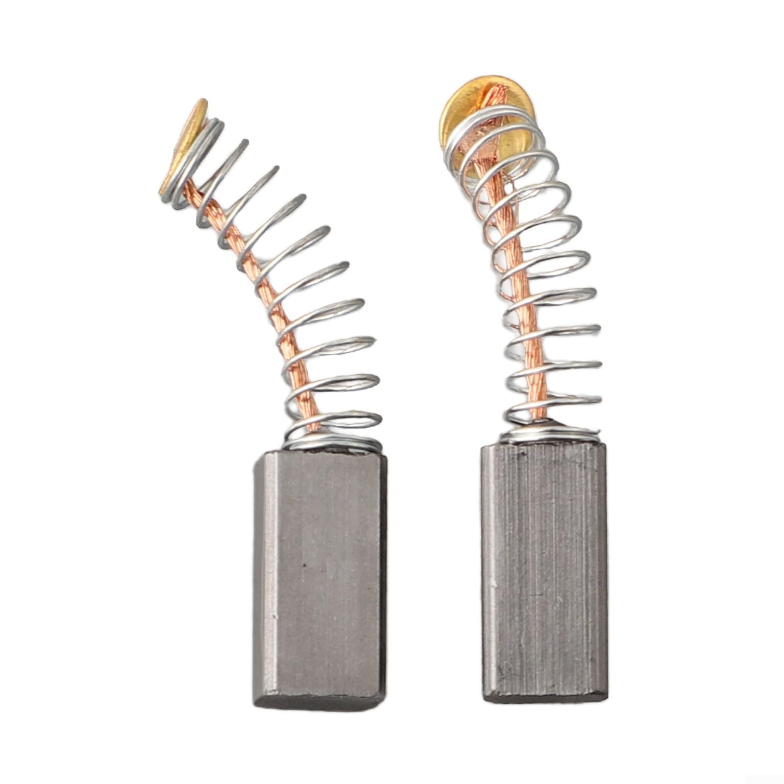 Spazzole di carbone per motore elettrico, 2 pezzi, 13 mm x 6 mm x 4 mm, parti di ricambio per utensili elettrici, seghe circolari, trapani, aspirapolvere, smerigliatrici angolari