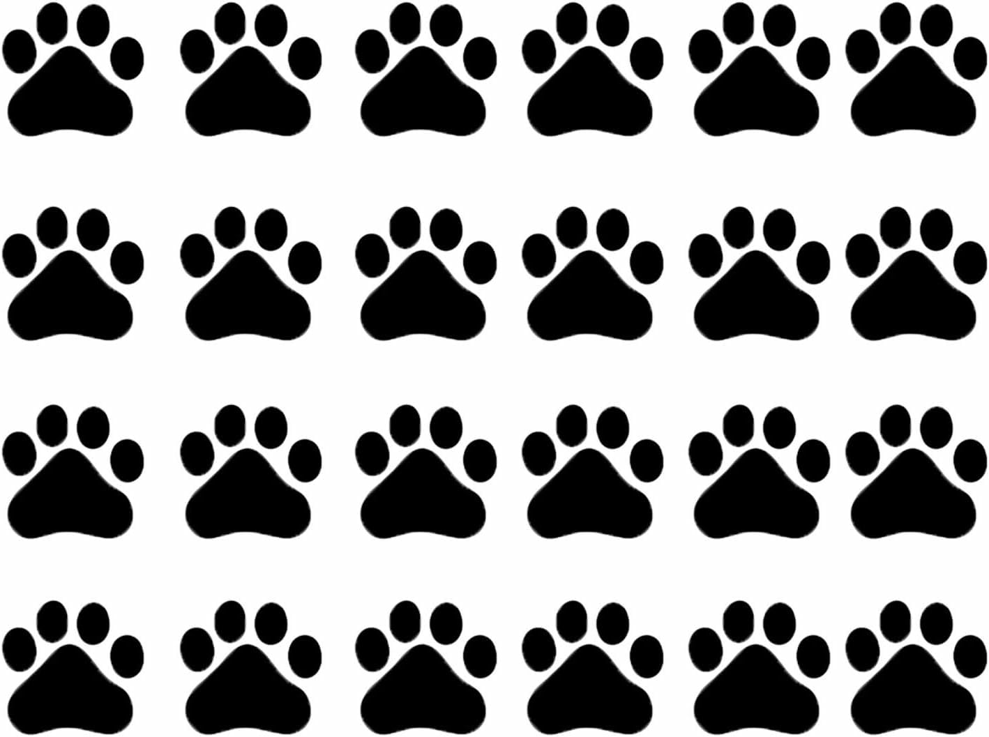 Funny Dog Cat Paw Print Wall Decals - FREE SHIPPING -10