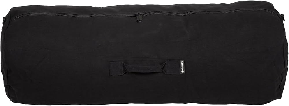 Amazon.com: Stansport Zippered Canvas Deluxe Duffel Bag - Black Amazon.com: Stansport Zippered Canvas Deluxe Duffel Bag - Black