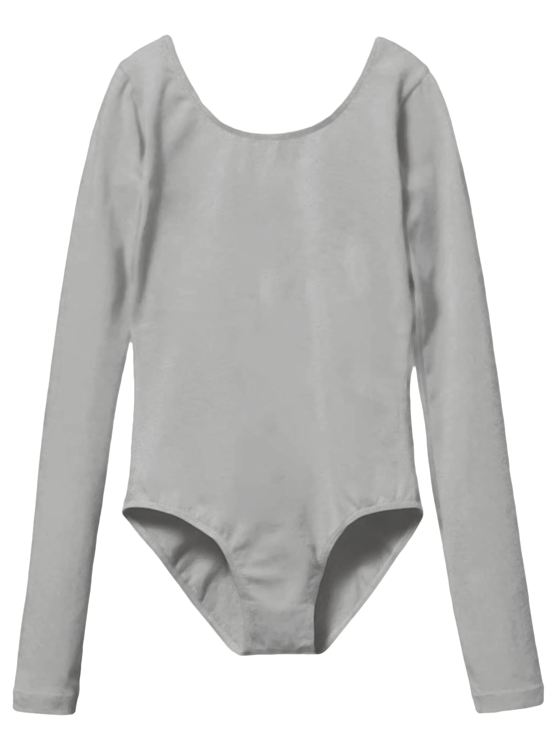 MdnMd Girls Classic Long Sleeve Leotard for Ballet Dance Gymnastics Toddler Kids Outfits