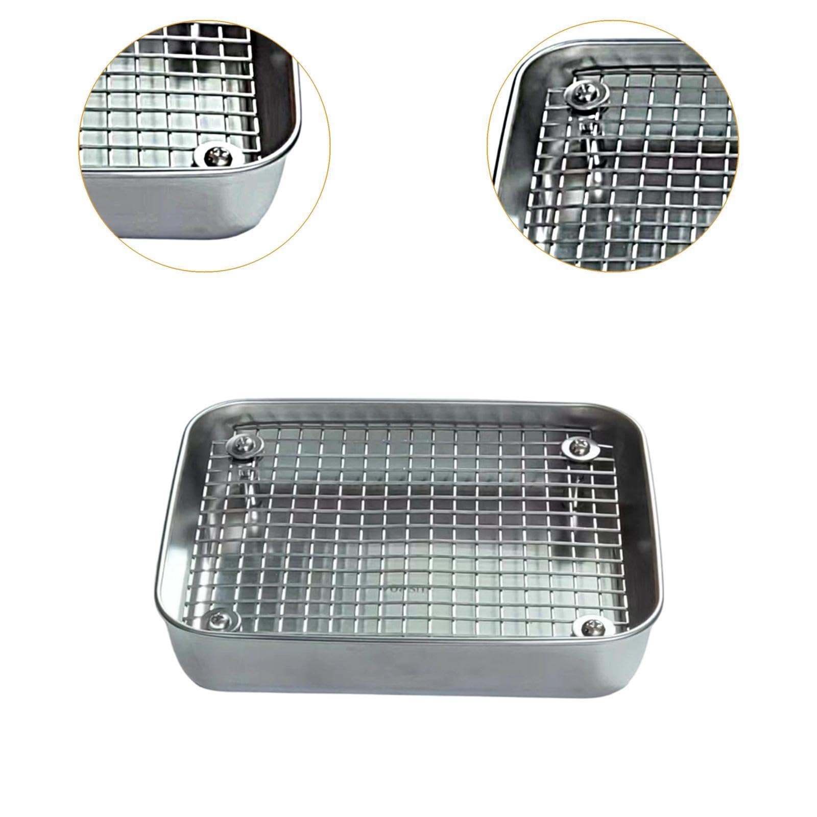 Kaninchenstreu-Toilette, Kleintier-Toilettenaufsatz, Urinauffangschale für andere Tiere, L Silver