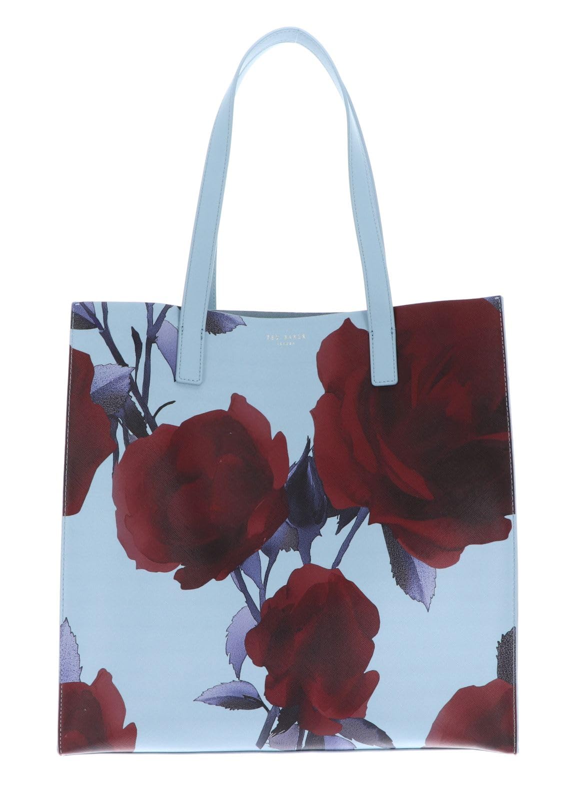 Ted Baker bolso de hombro bolso shopper Elyzaa Large Rose Print Icon Bag Mid Blue multicolor