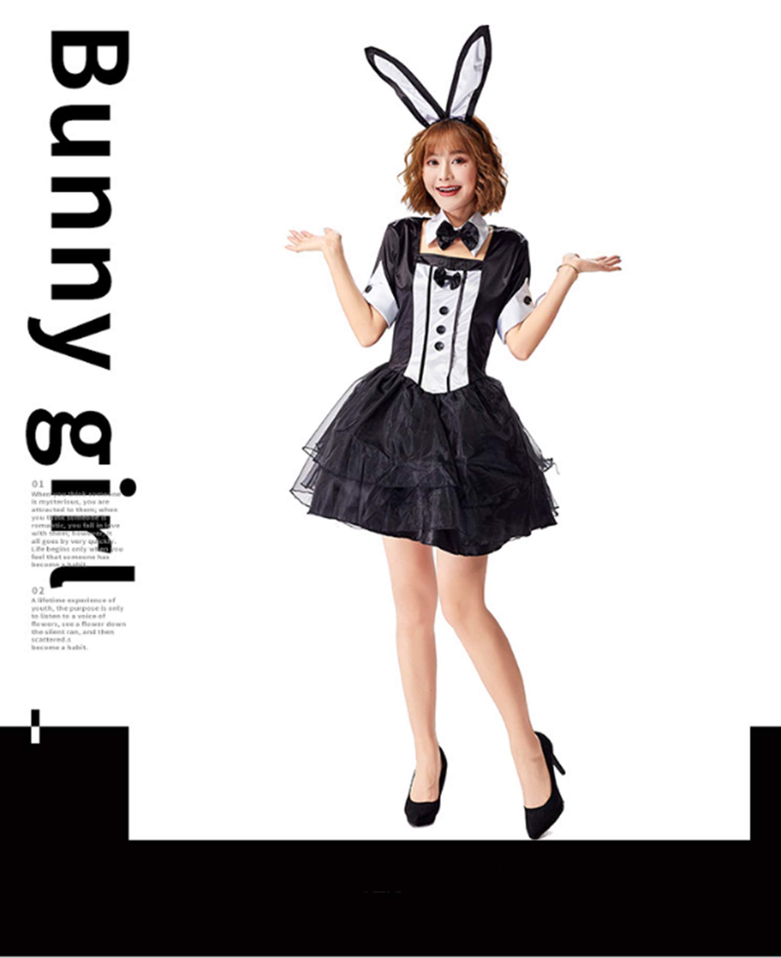 Amazon.co.jp: ハロウィン コスプレ バニーガール 衣装 可愛い 大きい