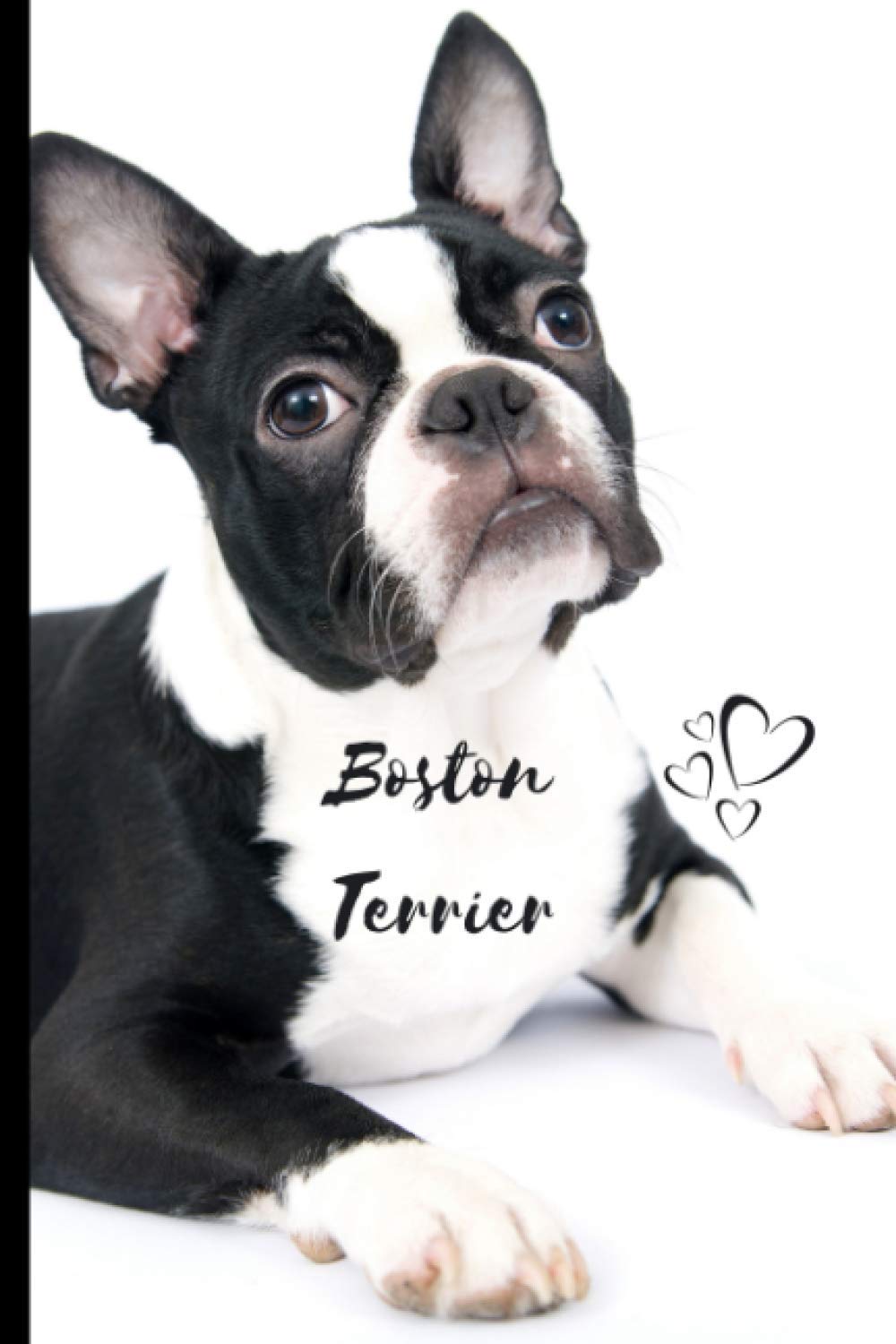 Boston Terrier Dog Notebook For Dog Lovers: Composition Notebook 6x9" Blank Lined Journal