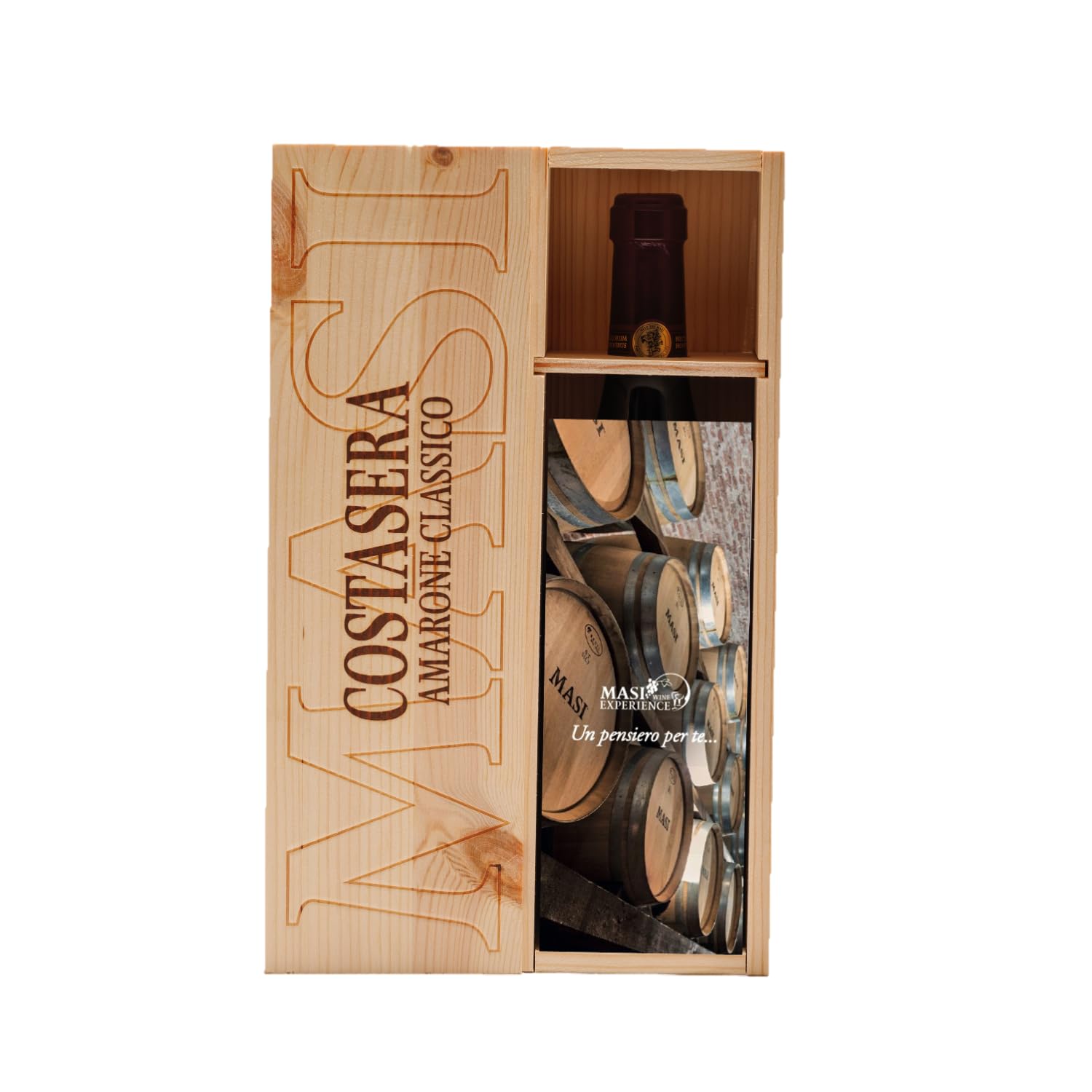 ESCLUSIVA ESPERIENZA CANTINA "MASI EXPERIENCE" & COSTASERA 2017 | Amarone Classico DOCG | 750 ml | Appassimento Expertise | Confezione in Legno