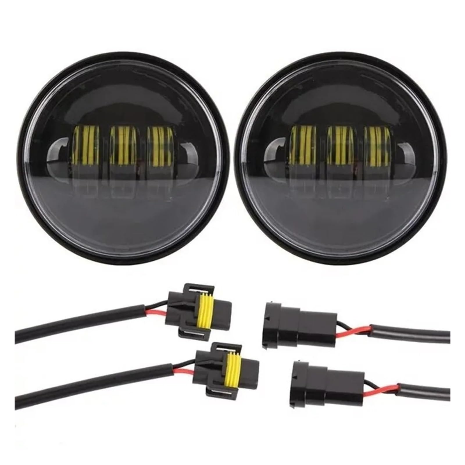 Faretti Moto Faro Per Moto Da 7 Pollici A LED Per Con Lampada Fendinebbia Ausiliaria 4,5 Per Electra Per Glide Touring